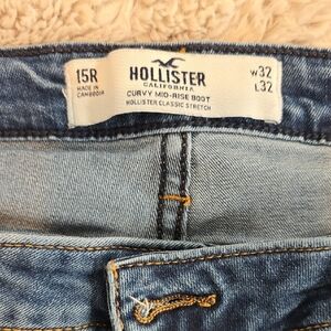 Hollister Boot Cut Jeans - Curvy Mid-Rise 15R